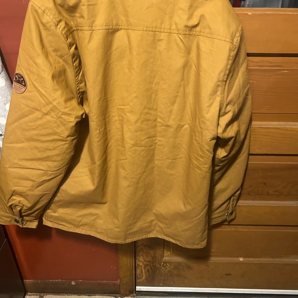 Men's Brown Shirt Jacket - Picture 2 of 5